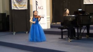 Wieniawski Caprice Op.18 D-Dur  
Maya Alexandra Kasprzak - Concours Grumiaux