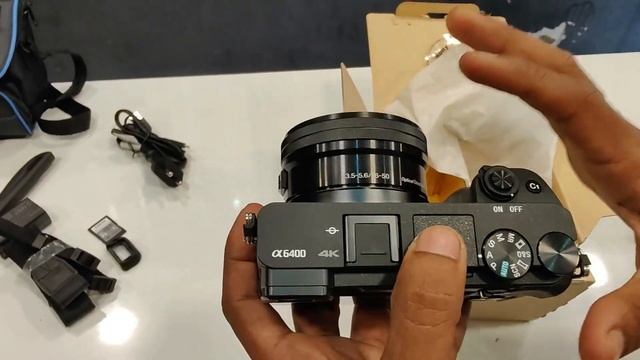 Sony a6400 with kit lens unboxing & review..... смотреть онлайн