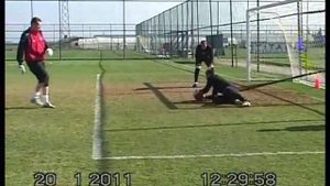 Развитие силы у футбольных вратарей