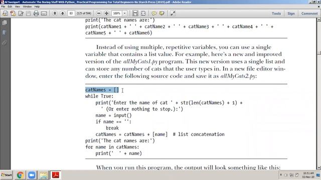 App Dev using Python Class 15 - Lists (len,del,   Concatenate, replicate and examples)