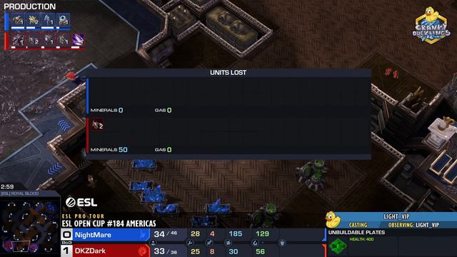 Dark vs NightMare - ZvP | ESL Open Cup #184 Americas | Weekly EPT StarCraft 2 Tournament смотреть онлайн