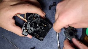 Mercedes W204 COMAND joystick/mouse controller disassembly and repair