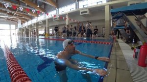 Соревнования по суточному плаванию в бассейне!