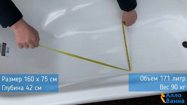 Обзор чугунной ванны Roca Malibu 160x75 с антискольжением смотреть онлайн