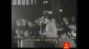 Сталин на открытии Московского метро 1935 года