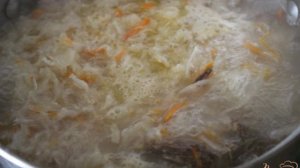 Щи из квашенной капусты по-деревенски