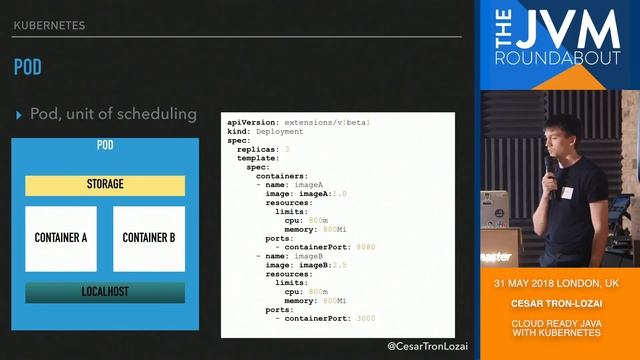 JVM Roundabout #5 hosted by Ticketmaster- Cloud Ready Java with Kubernetes' смотреть онлайн