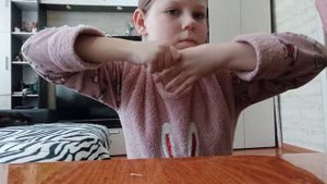 как делать мостик за пять минут 😘