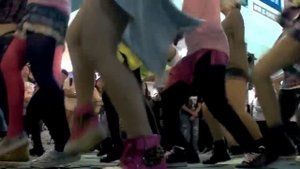 Gangnam Style Flash Mob Dancing Hong Kong - 江南快閃 - GANGNAM STYLE