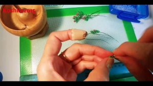 Цикорий  обыкновенный  из бисера МК от Koshka2015 - цветы из бисера,  бисероплетение Beaded flowers