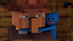 Huggy Wuggy vs Villager : FULL ANIMATION - Minecraft Animation
