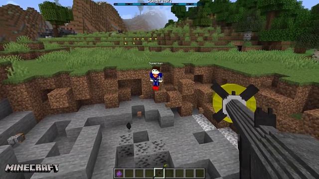 Minecraft Superman VS Gta 5 Superman  Which is best ?