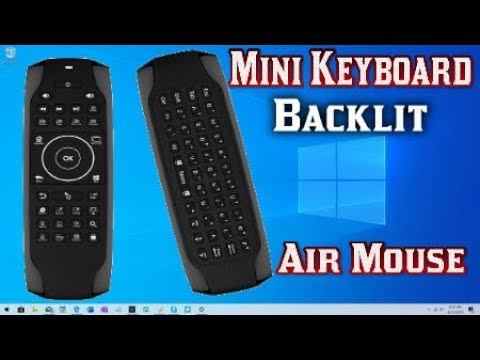 ПУЛЬТ ДЛЯ ПК G7 WIN 10 Air Mouse Беспроводная аэромышь с гироскопом и клавиатура с подсветкой обзор
