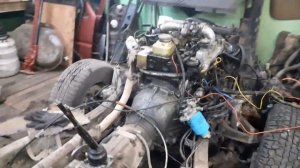 td27 запуск и работа перед снятием мотора