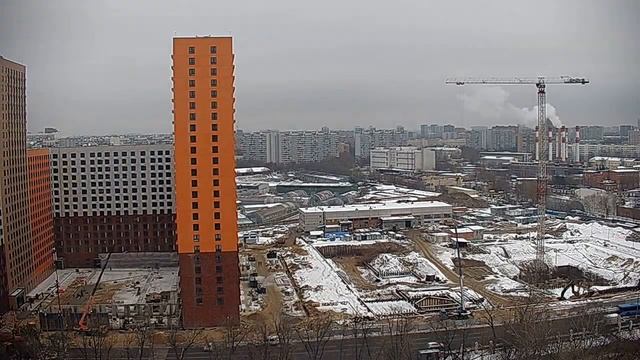 ПИК Кольская 8 ( камера 2 ) таймлапс с 24-11-2022 по 02-12-2022 смотреть онлайн