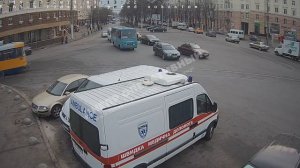 Авария на ЖД вокзале Днепр