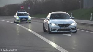 Спорткары, Суперкары  BMW M5 F90 ESCAPES FROM POLICE! Zenvo Shmee, GT3RS, R32,…