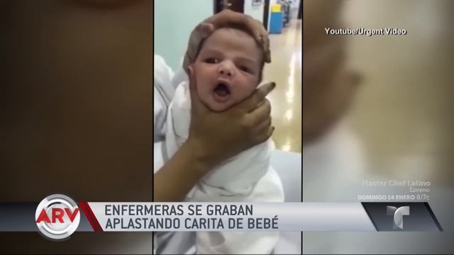 Enfermeras le aplastan la carita a bebés por diversión | Al Rojo Vivo | Telemundo смотреть онлайн