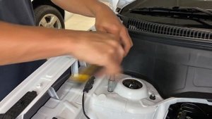 HYUNDAI CRETA NEW 2021 Установка упоров капота от Компании ПАТРИОТ
