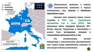 СТРАНЫ МИРА ВО ВТОРОЙ ПОЛОВИНЕ ХХ — ХХІ в. Тема 25. Западная Европа и создание Европейского союза