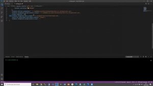 2. Programación III - Consola de git bash en el terminal de visual studio code