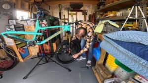 New Bike Day!  Final assembly of the Propain Tyee 5 Enduro Mountain Bike. An Enduro in my 50's?