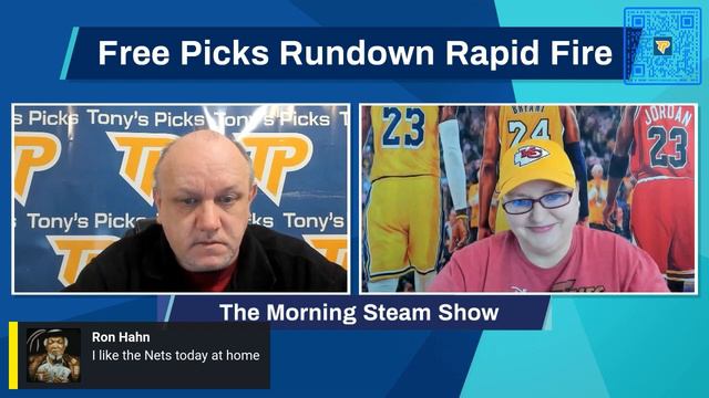 Detroit Pistons vs Brooklyn Nets 1/26/2023 FREE NBA Odds and Picks on Morning Steam Show for Today смотреть онлайн