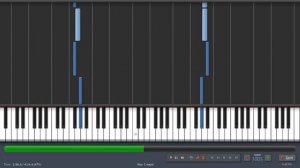 Synthesia - Marc-André Hamelin's "Circus Galop" ACTUAL MIDI