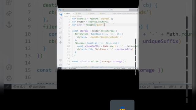 npm multer in NodeJs| how to use multer in NodeJs #nodejs #mongodb #reactjs #npm #expressjs