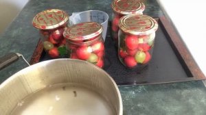 Райские яблочки , маринованные на зиму , к праздничному столу !