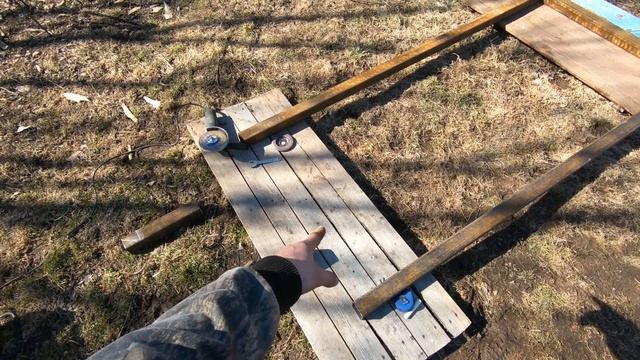 Серия № 1. РАМА. 1 серия из цикла постройки вездехода типа лесника. смотреть онлайн