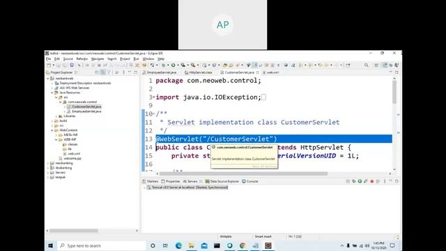 java web development part 3 call servlet  from  jsp
