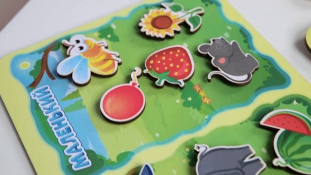 Игрушка "Сортер Липучки" от компании WoodlandToys смотреть онлайн