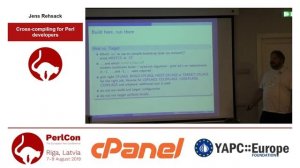 Jens Rehsack. Cross-compiling for Perl developers