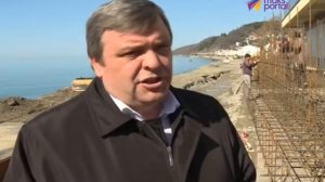 В посёлке Лоо началось восстановление приморской набережной
