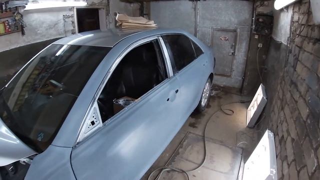 TOYOTA CAMRY 40 История кузовного ремонта