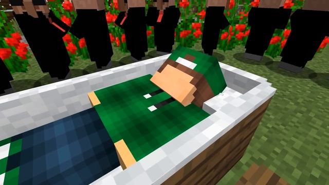Я ПРОСНУЛСЯ НА СВОИХ ПОХОРОНАХ В МАЙНКРАФТ | Риколит Minecraft