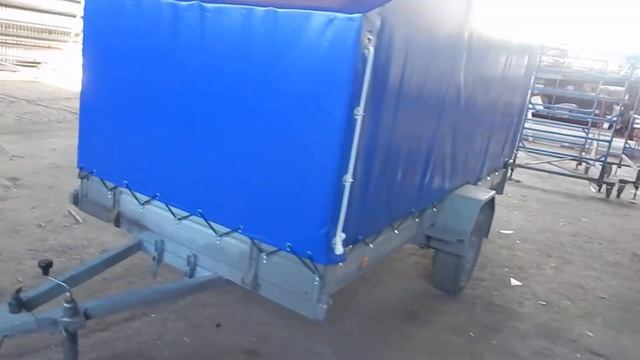 Каркас - тент на легковой прицеп смотреть онлайн