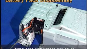 Optima & Sonata Hybrid Battery Pack Removal & Disassembly - KIA and Hyundai Hybrid Cars