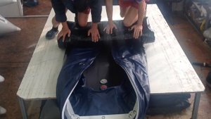Видео сворачивания лодок SOLAR