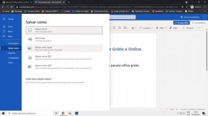 Como usar Office ONLINE e GRÁTIS | Word Online - Excel - PowerPoint