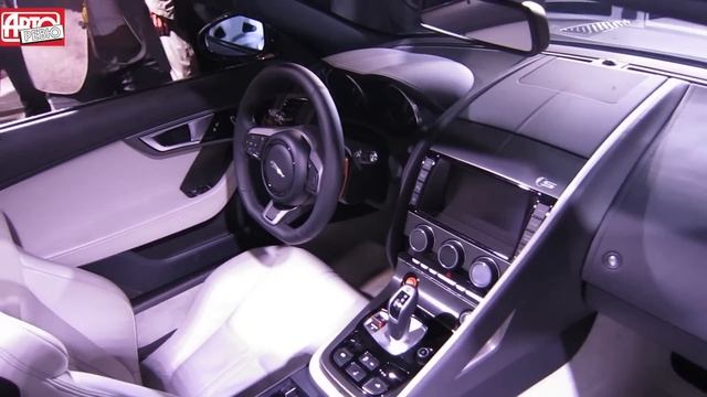 Jaguar F-Type: презентация в Париже смотреть онлайн
