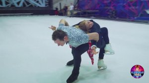 Ирина Пегова и Алексей Тихонов. Тренировка. Ледниковый период 2020. Фрагмент выпуска от 17.10.2020