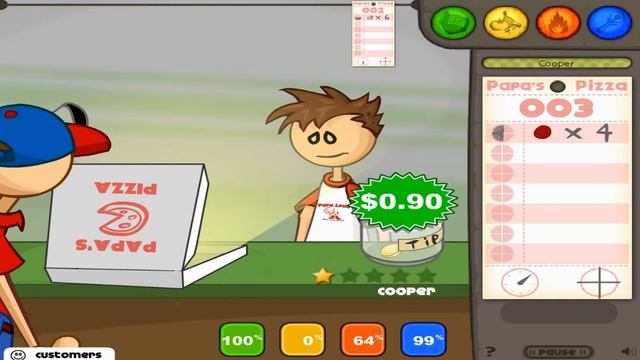 Papa′s Pizzeria | Готовим пиццу смотреть онлайн