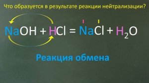 Реакция нейтрализации. Урок 26. Химия 7 класс.
