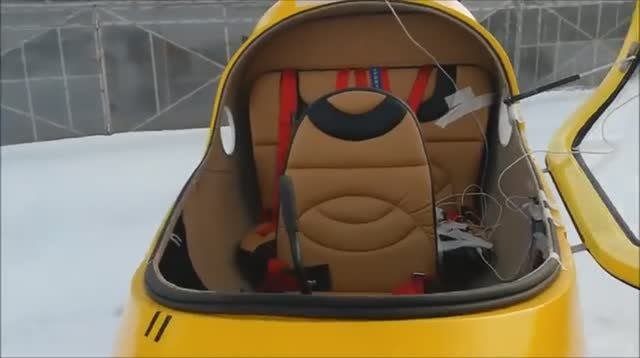 Автожир Муравей и обледенение лопастей