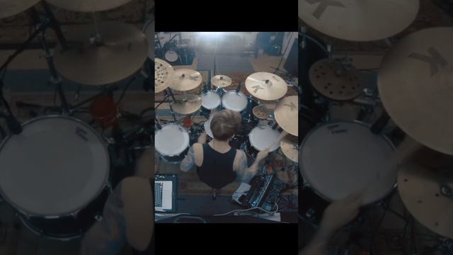 Павел Лохнин играет UNREAL old game OST drumming #shorts #unreal #drummer #drums #drumming