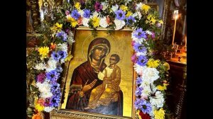 Иверская-Мироточивая Монреальская икона Божией Матери. РПАЦ Суздаль 24.11.2023 г