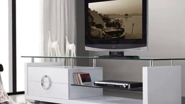 СТЕНА С ТЕЛЕВИЗОРОМ в гостиной или зале. Идеи оформления смотреть онлайн