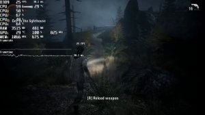 Alan Wake. AMD PRO A8-8650B R7 iGPU Test